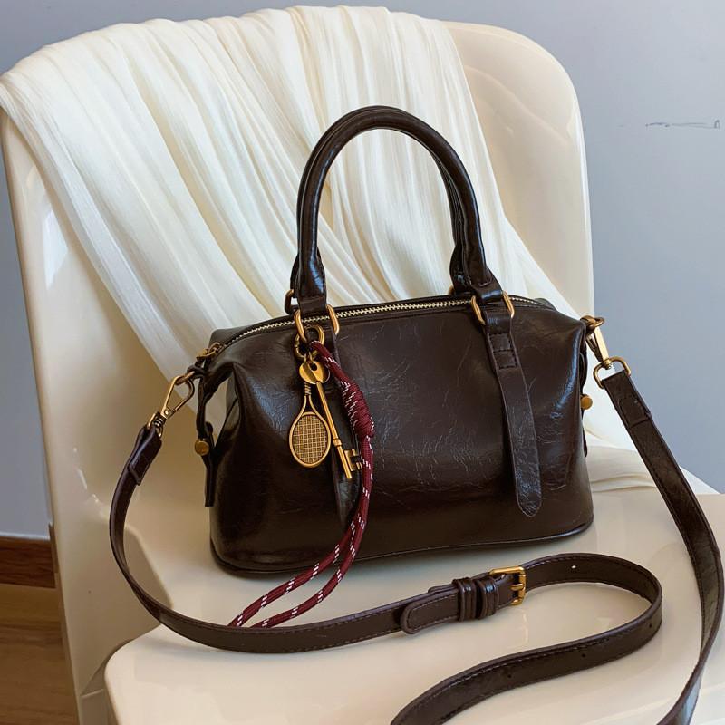 Ielgy Fashion Niche Large-Capacity All-Match Casual Commuter Portable Cross-Body Small Square Bag