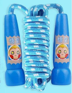 Children'S Jump Rope Bamboo Knot Jump Rope Beginner Adjustable