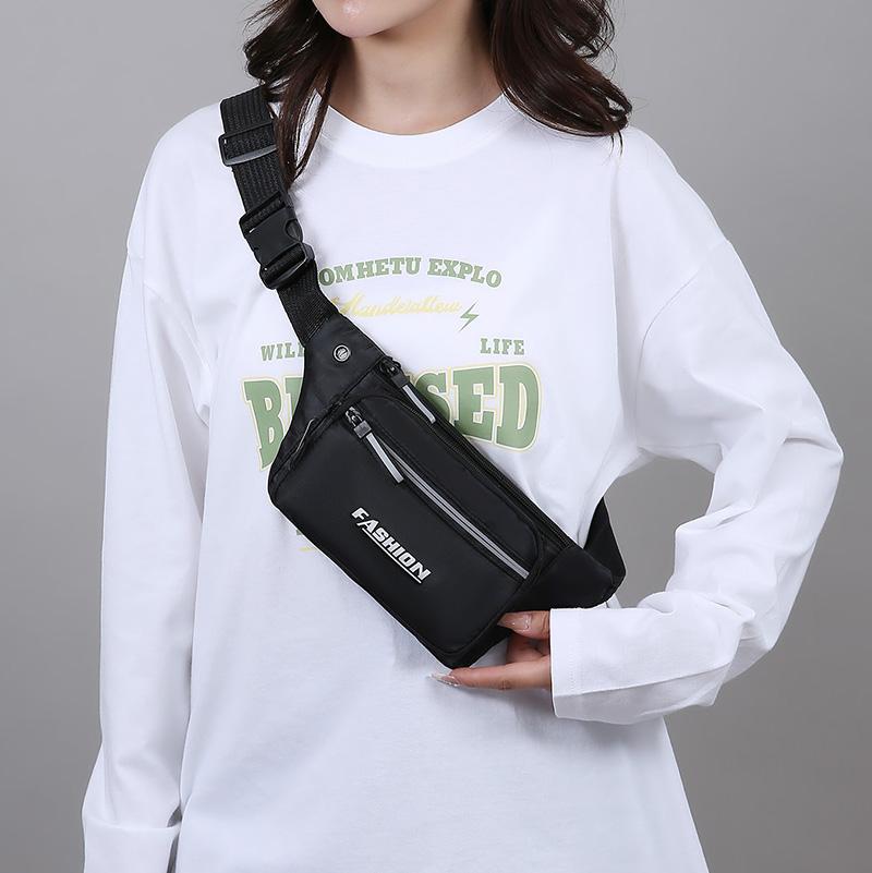 Unisex Fashion Waist Bag - Large Phone Fanny Pack for Men & Women (Water-Resistant Banana Hip Bag for Travel/Outdoor)