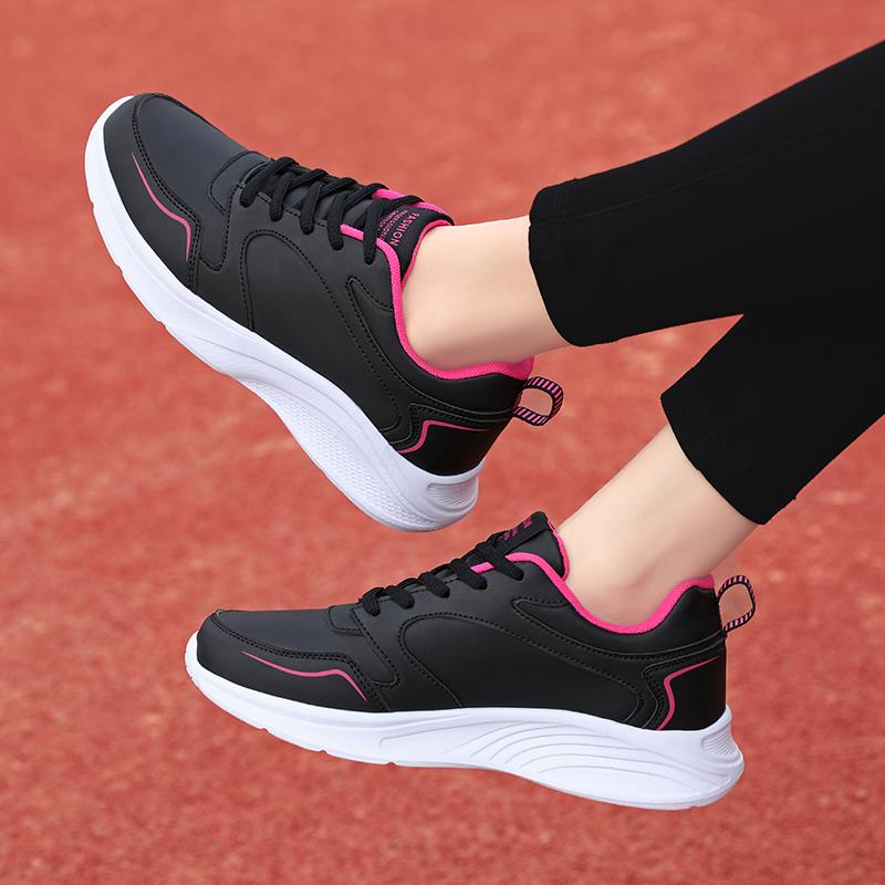 Chaussures de sport ultra légères et pratiques pour femmes, chaussures de sport de grande taille, printemps et automne