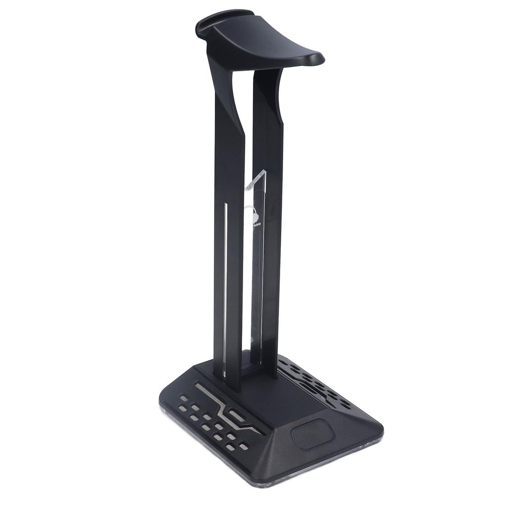 RGB Headphone Stand 2 USB Ports Multifunction Gaming Headset Holder for Desk Gamer Accessories