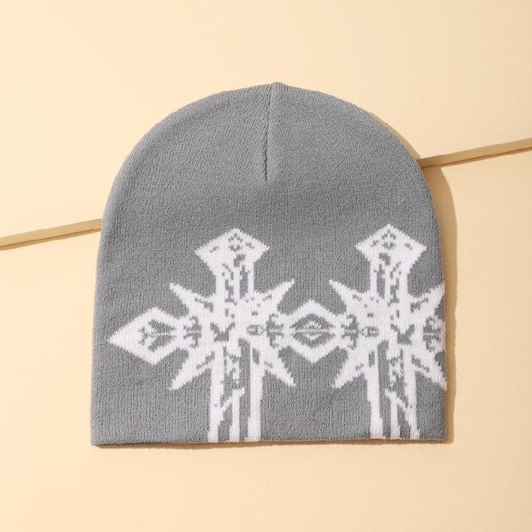 Knit Hat Beanies Pullover Warm Skull Caps Knitted Hat Party Club Accessories