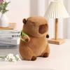 Toy Capybara Plush Animal Doll Shoulder Bag Chef Costume Children Holiday Gift
