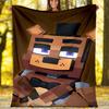 Freddy Theme Printed Blanket Perfect For Couch Bed Travel Outdoor Use Machine Washable Cozy Durable