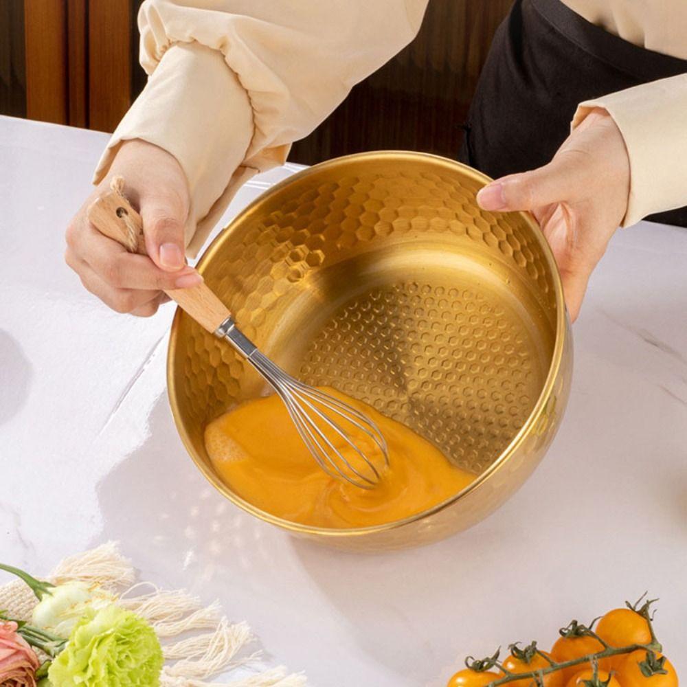 Hammered Wash Basin Large Capacity Washing Basket New Soup Bowl Vegetable