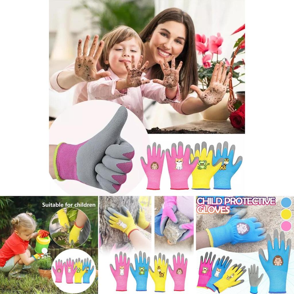 Rękawice ochronne dla dzieci do ogrodnictwa Bezpieczne i wygodne rękawice dla dzieci