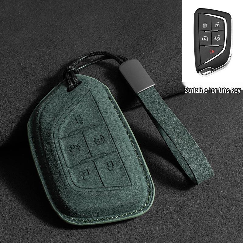 Cadillac Key Case: Compatible with CT5, CT4, Lyriq, XT4, XT5, XT6 Models