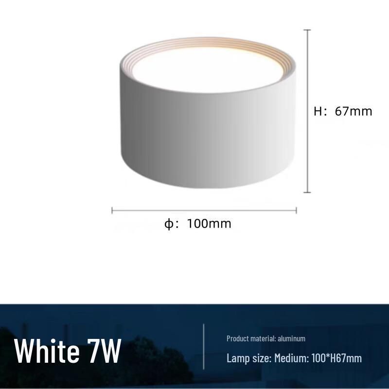 NuFeng Круглый светодиодный встраиваемый светильник