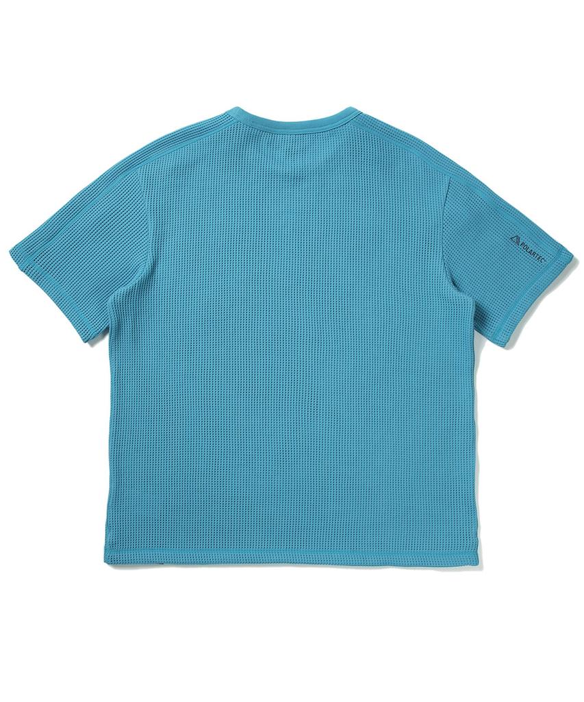 SIERRA DESIGNS Granite Polartec Powerdry Mesh Short Sleeve T-Shirt Blue