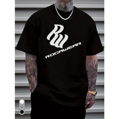 Europäische Größen Oversized modisches atmungsaktives Herren-T-Shirt atmungsaktives schweißabsorbierendes Herren-T-Shirt geeignet für alle Jahreszeiten