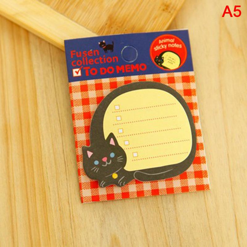 Cute Kawaii Animal Sticker Bookmark It Marker Memo Index Tab Sticky Post Notes
