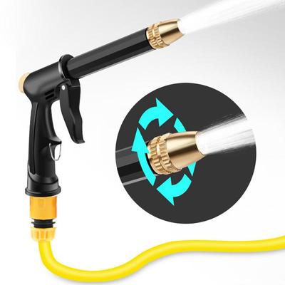 High Pressure Nozzle For Car Wash Car Cleaning Nozzle Metal Watering Wand For Car Cleaning Window Washing Garden Watering