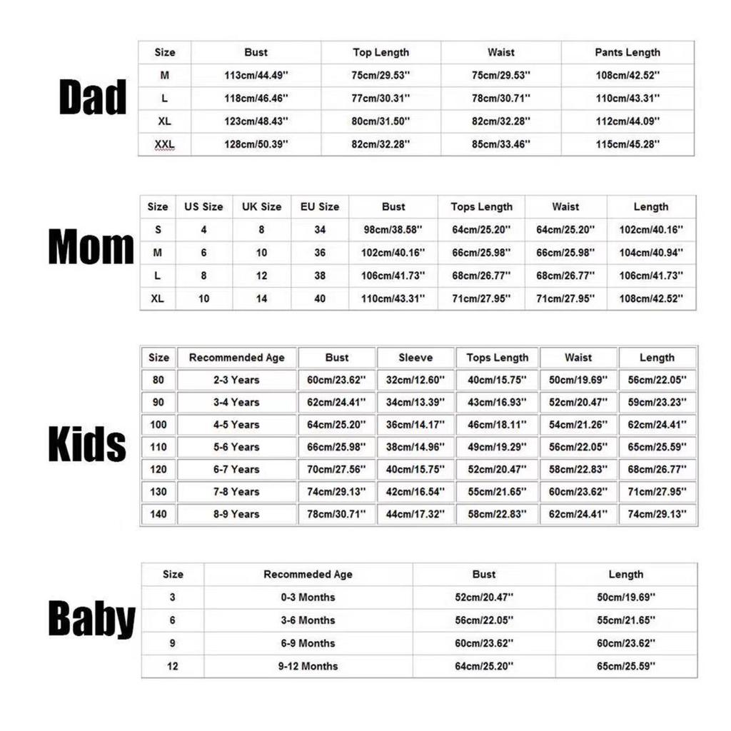 2022 Weihnachten Familie Karopajamas - Weiches & Warmes Homewear-Set