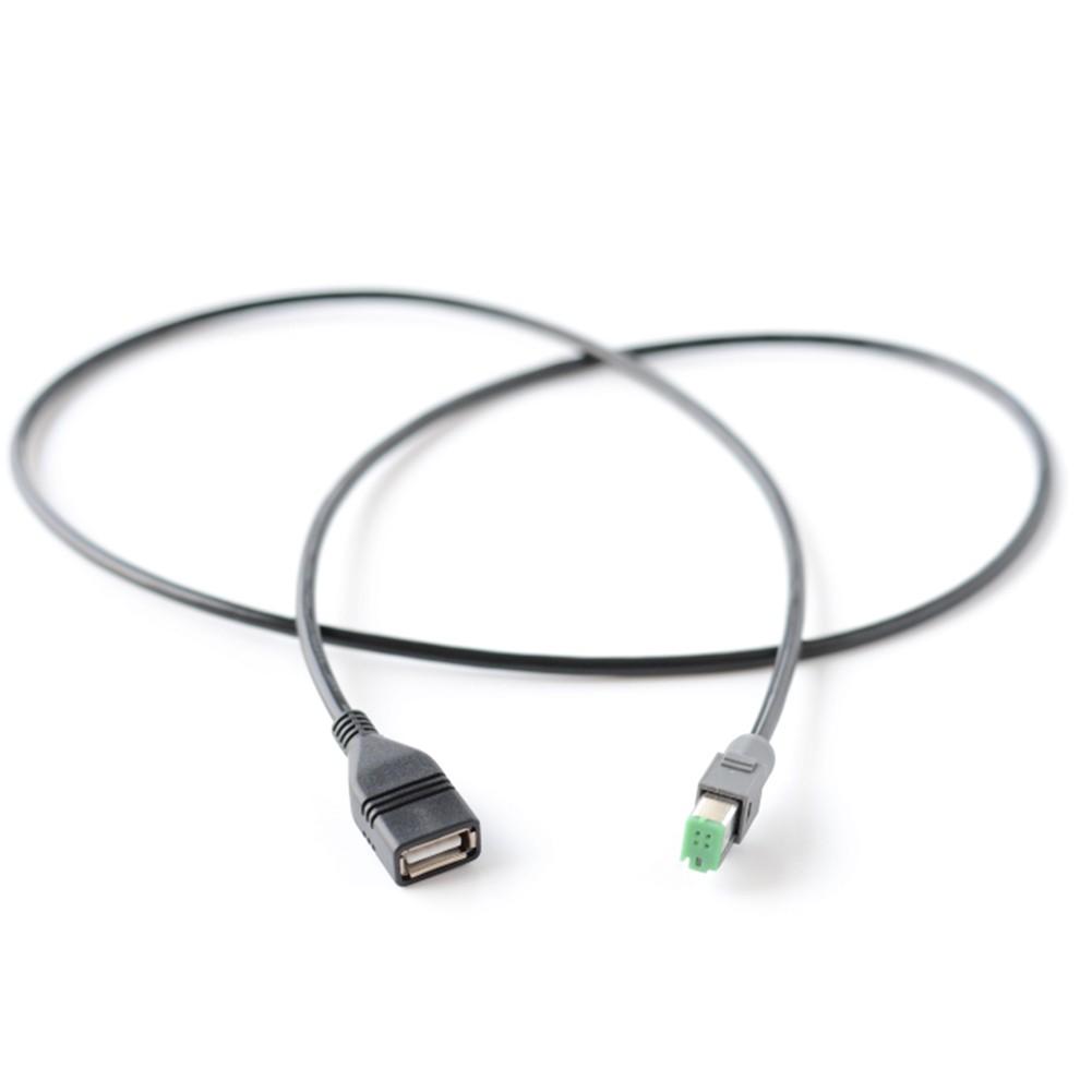 

Стерео 4-контактный USB-удлинитель, кабель-адаптер, подходит для Mazda, для Mitsubishi