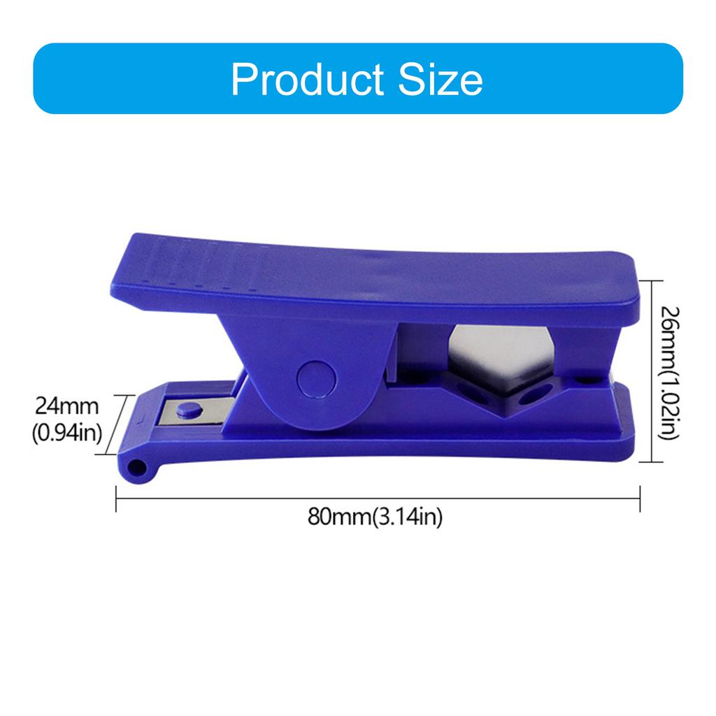 Pipe Cutter for Efficient and Cutting of 2-3 Inch Water Pipe & 4-16mm PU Tubes for Home Renovation Irrigation