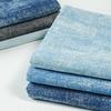 Snowflake Jacquard Denim Fabric Cotton By The Meter for Jeans Wallet Dress Women\'s Bags DIY Sewing Distress Designer Cloth Blue