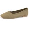Versatile 2025 summer casual and comfortable Versatile spring and summer new breathable fly-woven one-pedal soft-soled women's single shoes