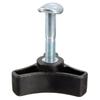 2pcs Handle Bar Wheel Knob Bolt For Honda Lawn Mower Garden Power Tools Replacement Triangle Handle Knob Nut Screw Bolt Parts