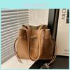 Water Bucket Bag For Women With Drawstring Closure And Large Capacity For Daily Commute