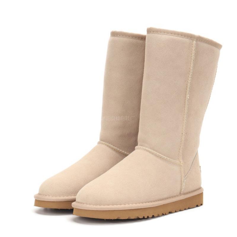 5815 Tall Snow Boots Women's Fleece Thickened Sangpo Snow Cotton Women's Boots Snow Shoes Fluffy Boots Ug