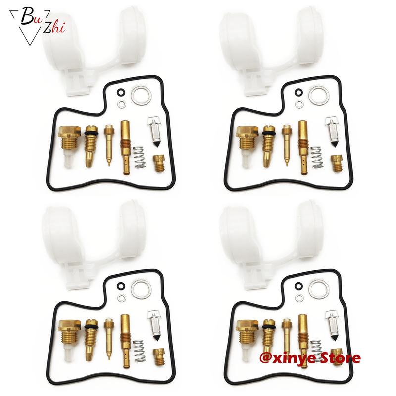 4sets Motorcycle carburetor repair kit oil cup float for Honda CBR1000F CBR 1000 CBR1000 F 1987-1991