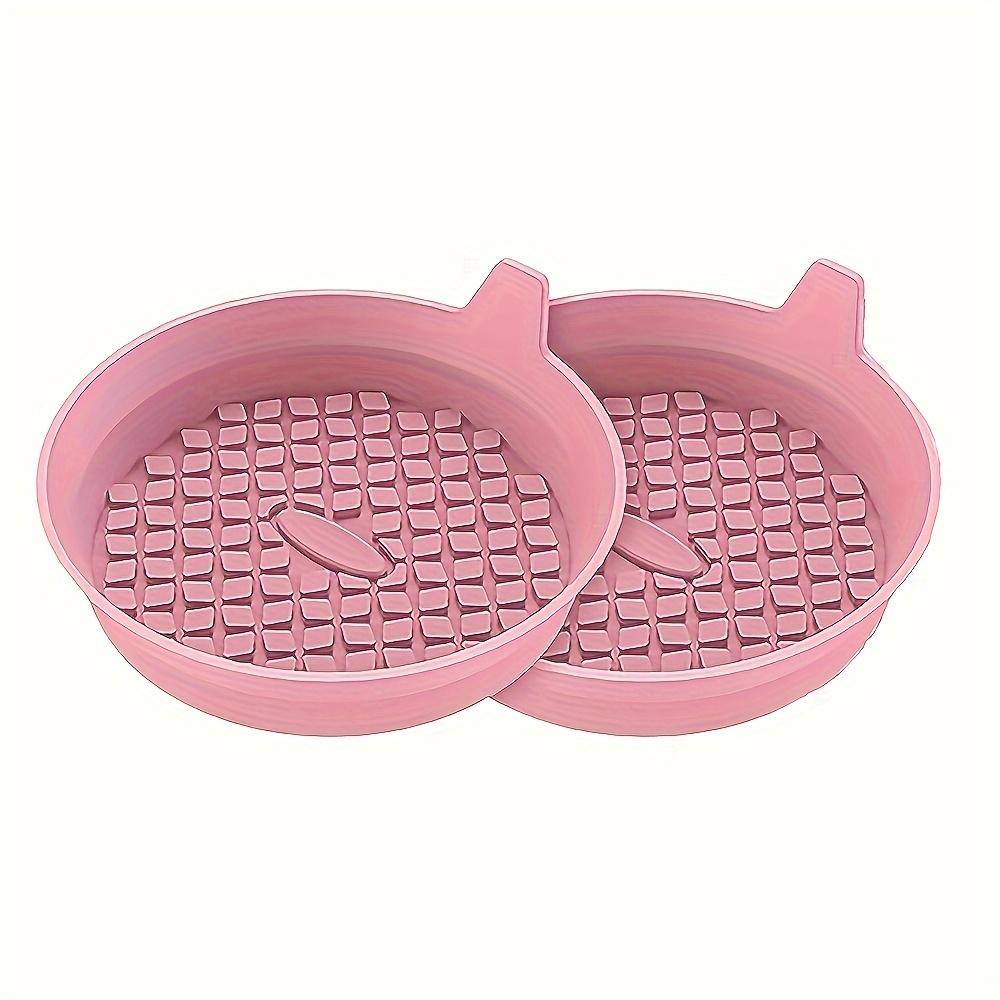 Coaster Waterproof and Non-slip Cup Holder Splash-proof Bracket Car Interior Accessories 2/4pcs Multicolor