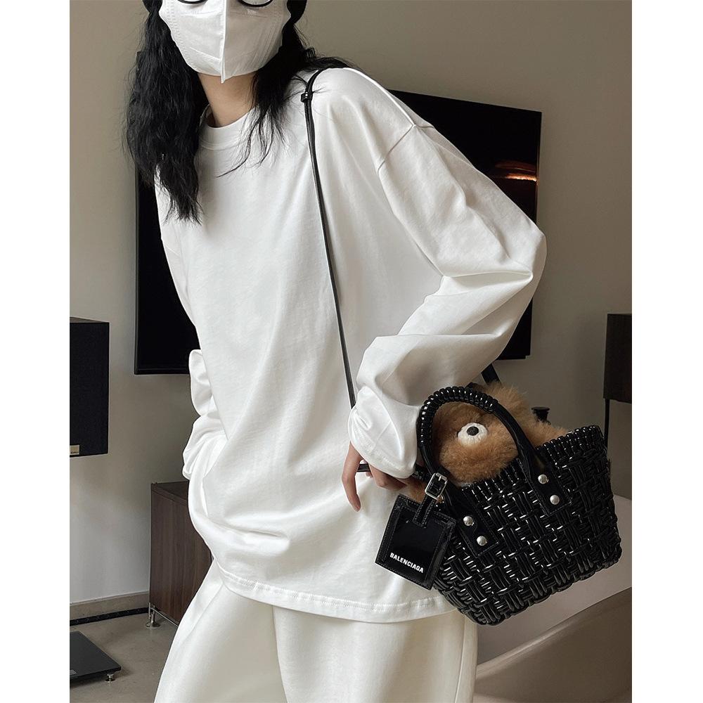 

Johnature повседневный пуловер, простые однотонные универсальные женские футболки, весна-лето, свободные хлопковые топы One Size белый