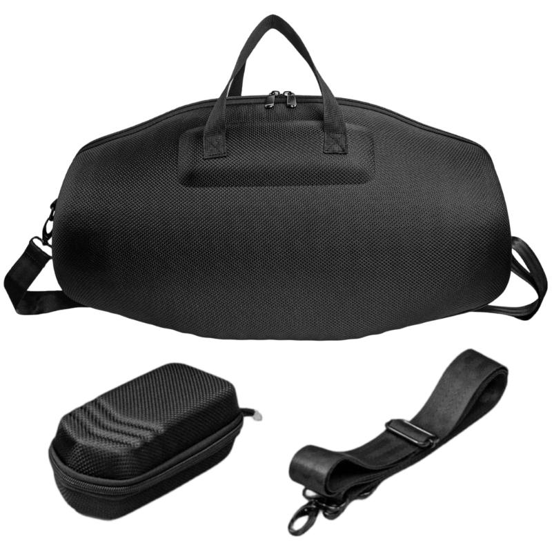 

Speaker Storage Pouch Antislip Interior Waterproof Exterior Ergonomic Carry Solution for Boombox 4 1