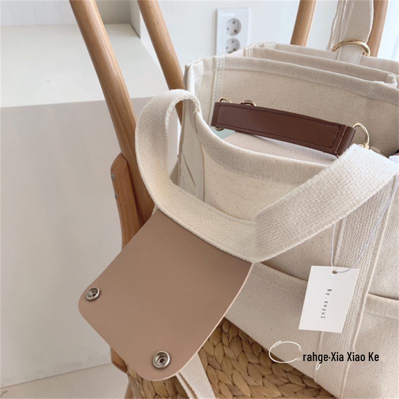 Multifunctional Mother & Baby Canvas Shoulder Bag - Korean Style Fashion Stroller Bag