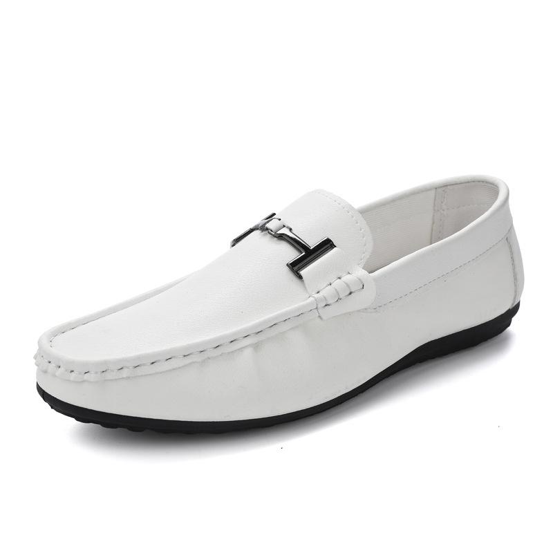 

Doudou shoes men s new men s shoes men s leather shoes summer trend soft-soled casual shoes one foot lazy shoes 44