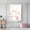 Romantic Pink Flowers Modern Line Woman Love Art Wall Art Canvas Painting Poster Print Wall Paintings For Living Room Decor