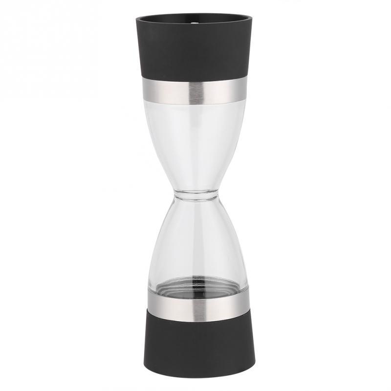 Kitchen Salt Pepper Grinder Mill Hourglass Shape Manual Salt And Pepper Grinder Double Pepper Mill Muller Cooking Tools