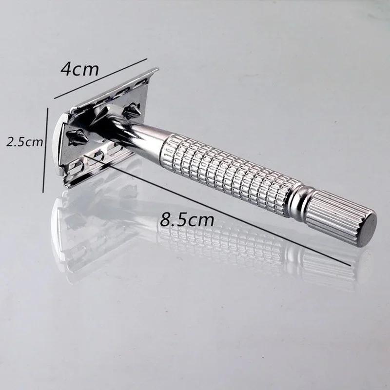 Old-fashioned Razor Blades Manual Shaving Blades Face Shaving Blades Double-sided Razor Blades for Men Razors for Shaving Men