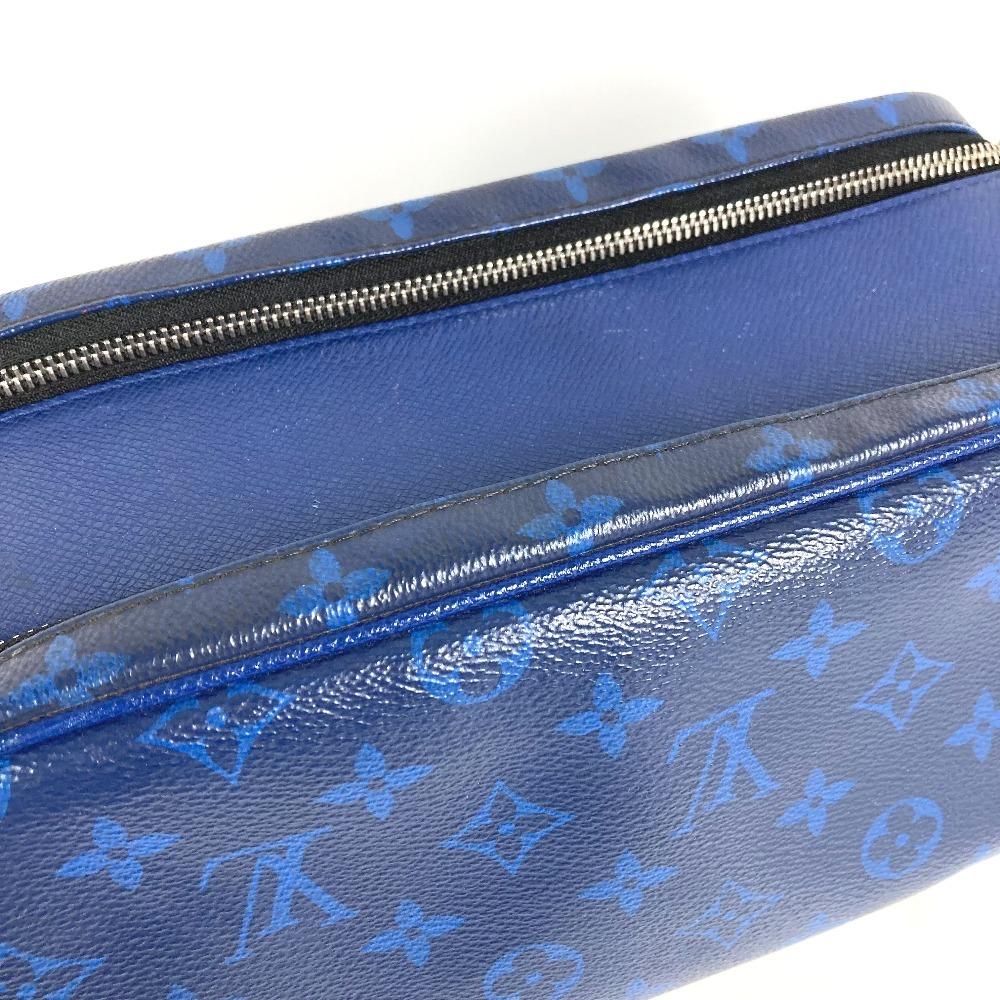 Louis Vuitton M30849  Taigalama dopp-kit Pouch Hand Bag Clutch Bag blue