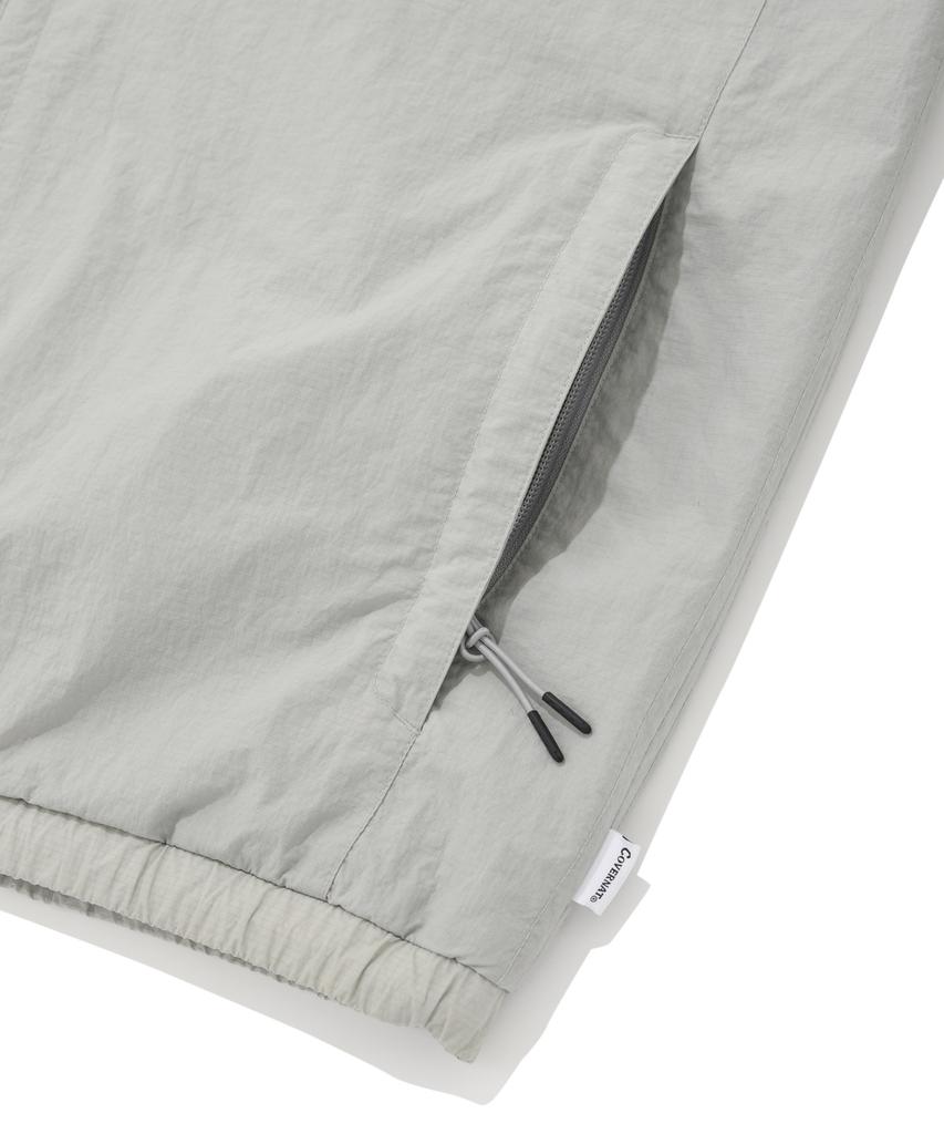 COVERNAT Big Logo Track Jacket Light Grey