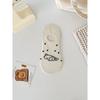 Female Summer Thin Cute Puppy Non Slip Non Slip Heel Invisible Boat Socks