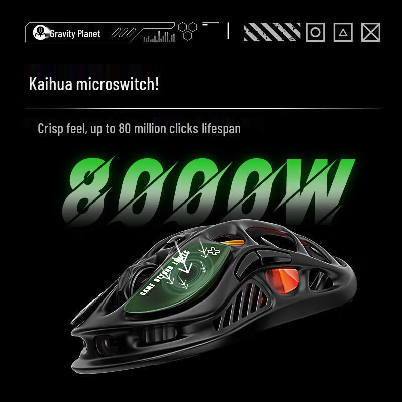Gravity Planet M2 Cocoon Tri-Mode Gaming Mouse