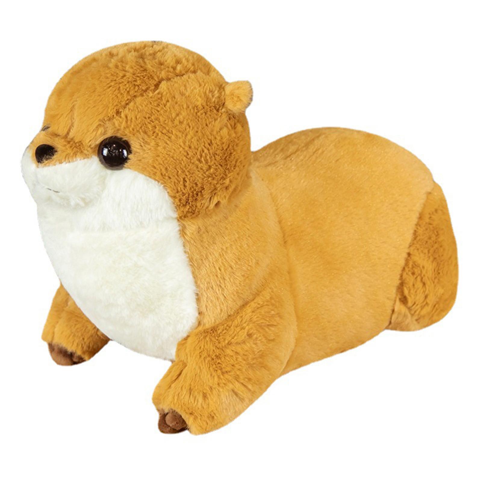 

Cute Otters Stuffed Toy For Kids Soft Cuddly Friends Baby Sleeping Pillow Doll 50cm дубильная кора
