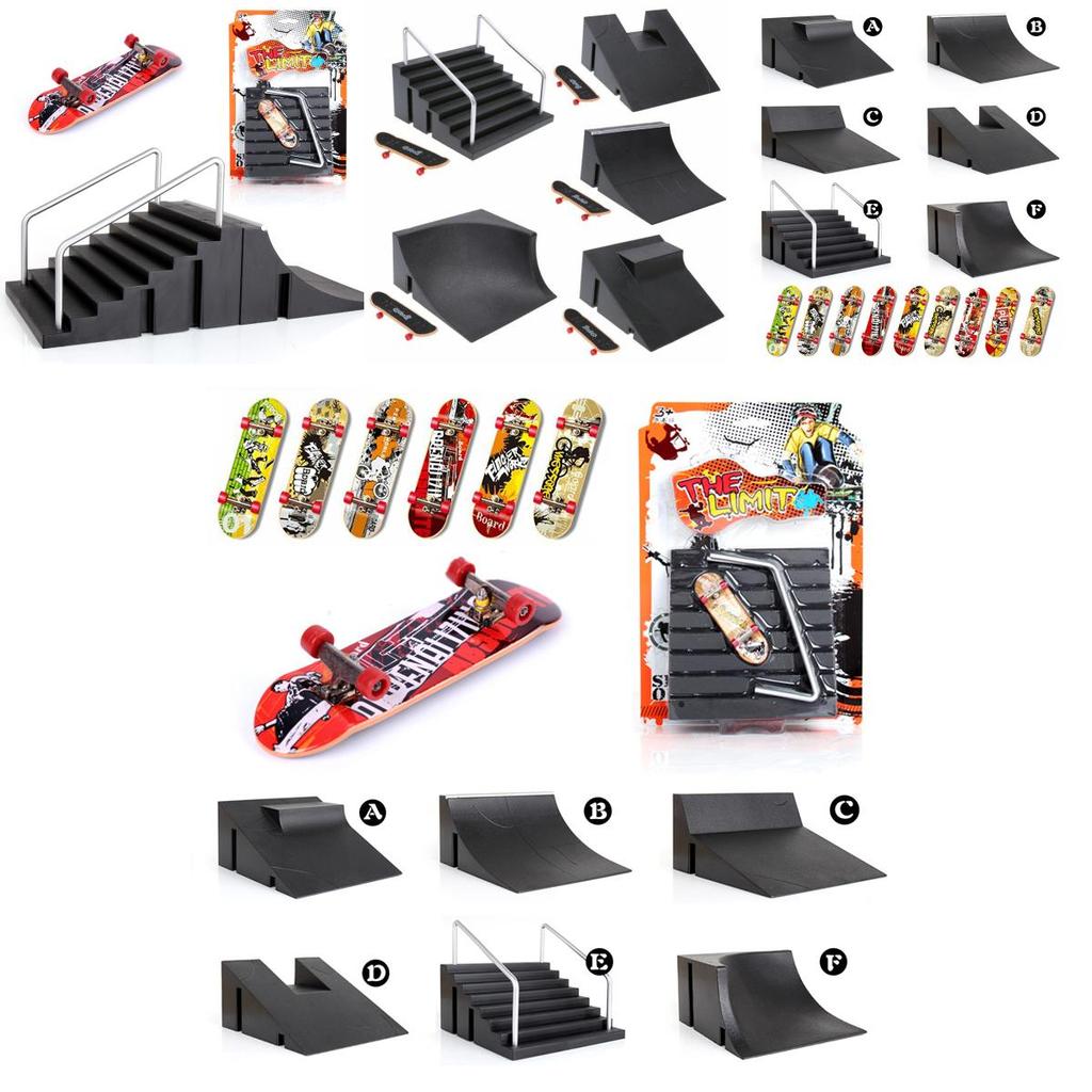 Mini Skateboard Toys Fingerboard Skate Park Board For Cool Finger Tricks Fun