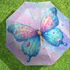 1pc Butterfly Sparkle Pattern Umbrella Design Automatic Opening and Closing Umbrella, High-quality Travel Umbrella,  C1128169