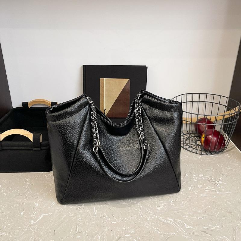 Niche fashion new lazy wind tote bag slack feeling large capacity casual shoulder armpit bag