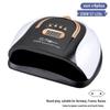 Dazzling 256W LED Nail Curing Lamp, Quick Dry Gel Lamp for Salon Use