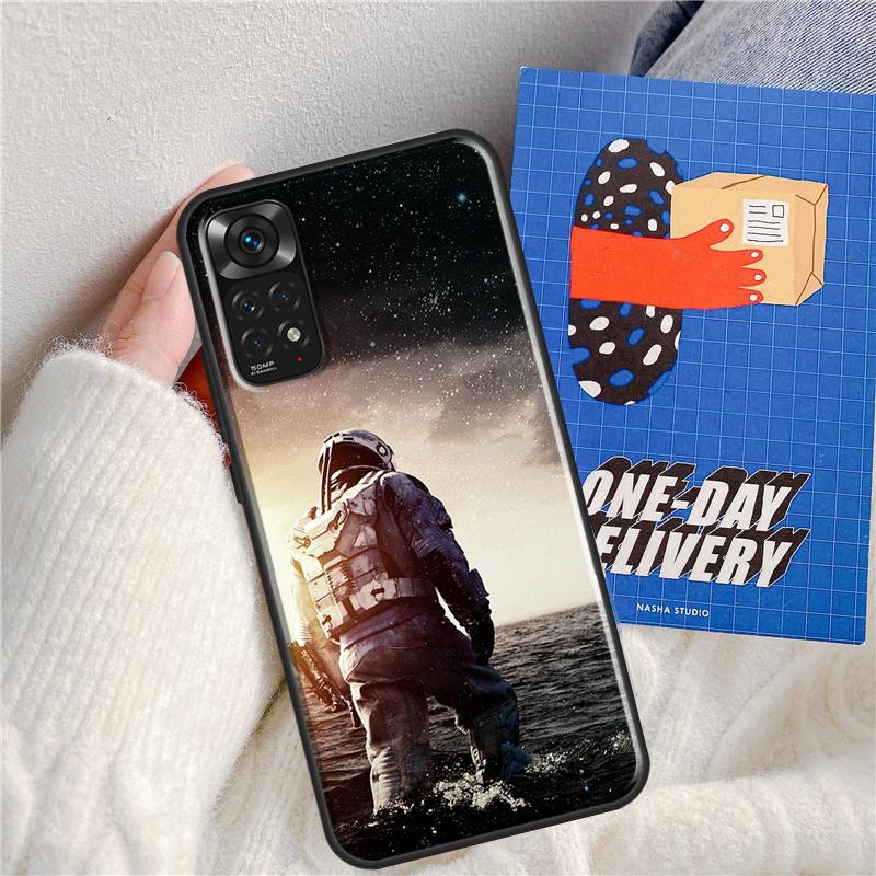 Interstellar Movie Case For Xiaomi Redmi Note 11 Pro 8 9 10 Pro Note 10S 11S 9S K50 K40 9A 9C 10A 10C Cover