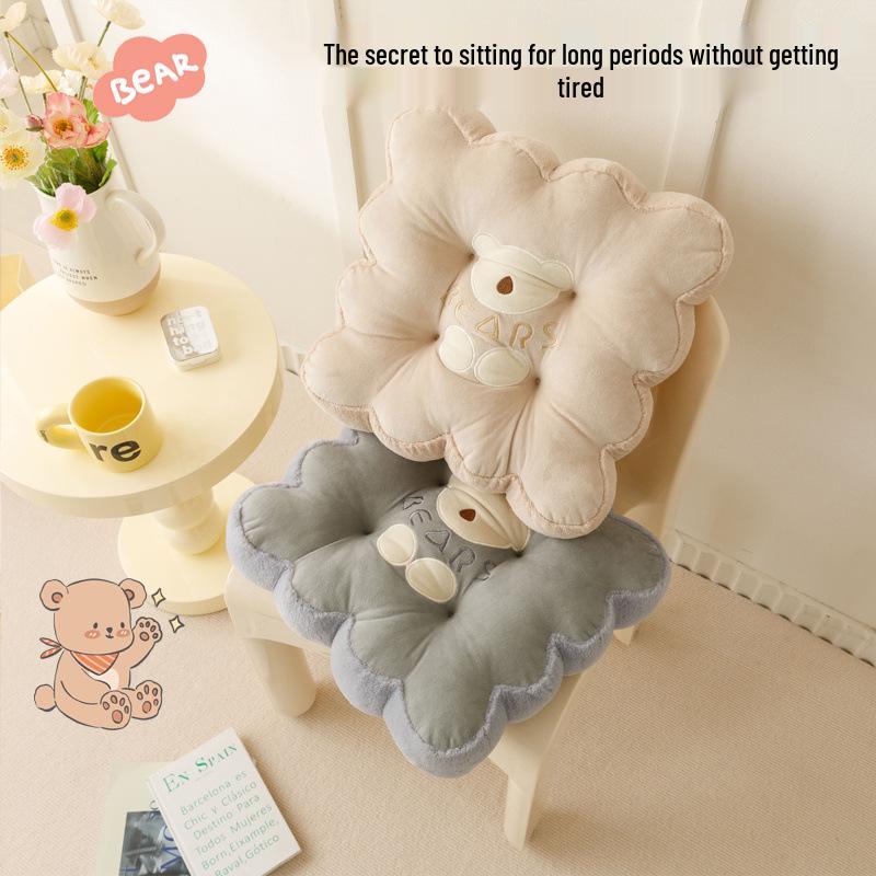 Thickened Soft Seat Cushion for Autumn/Winter - Ideal for Students, Classroom Chairs, Office Stools, or Floor Use