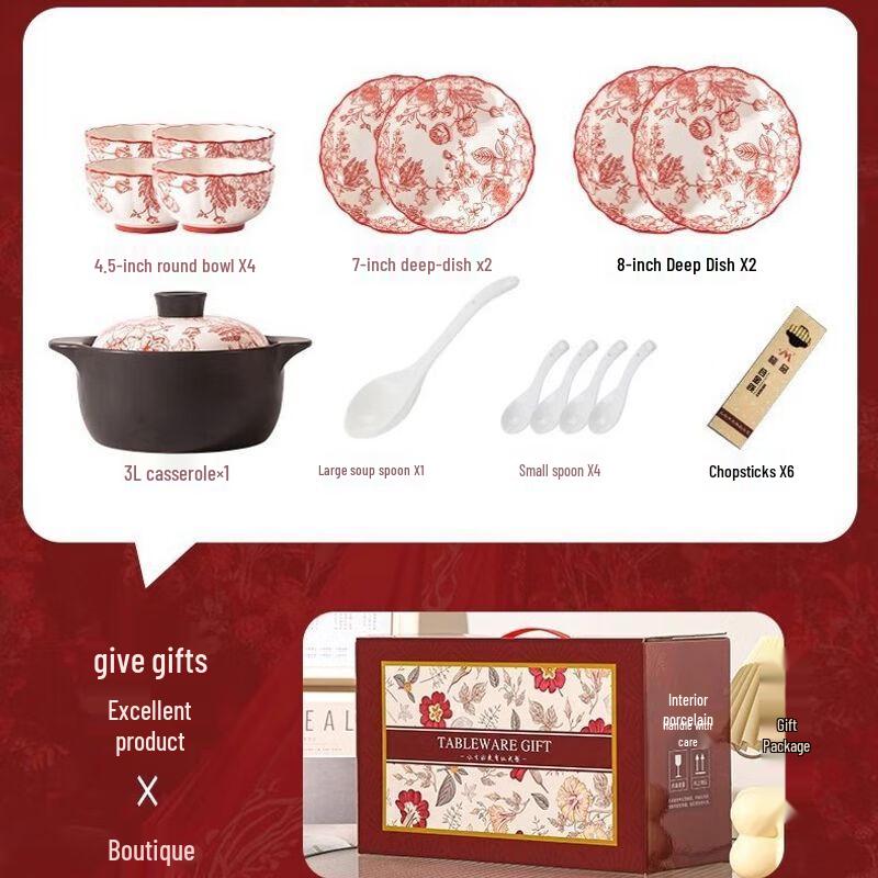 Colorful Ceramic Dinnerware Set