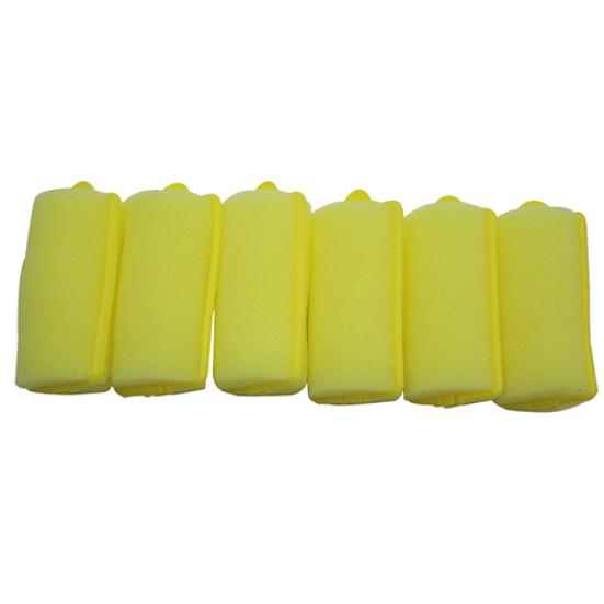 6Pcs Fashion Sponge Foam Hair Curlers Rollers Twist Salon Hairs Styling Tools
