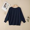 ZANZEA Women Round Neck Batwing Sleeve Loose Casual Spring Autumn Blouse