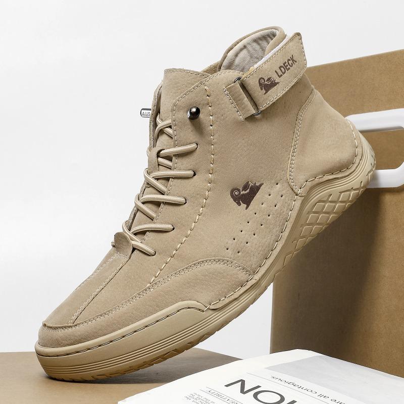 High-top Men's Casual Ankle Boots Are The Best-selling Shoes for Autumn and Winter