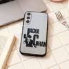 Chinese Kung Fu J-Jackie Chan Phone Case For Samsung Galaxy A73,A72,A71,A70,A53,A52,A51,Others Soft Black Shell