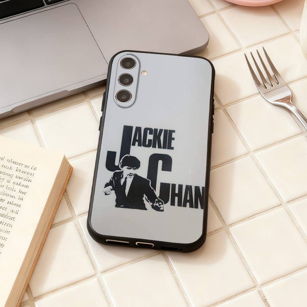 Chinese Kung Fu J-Jackie Chan Phone Case For Samsung Galaxy A73,A72,A71,A70,A53,A52,A51,Others Soft Black Shell